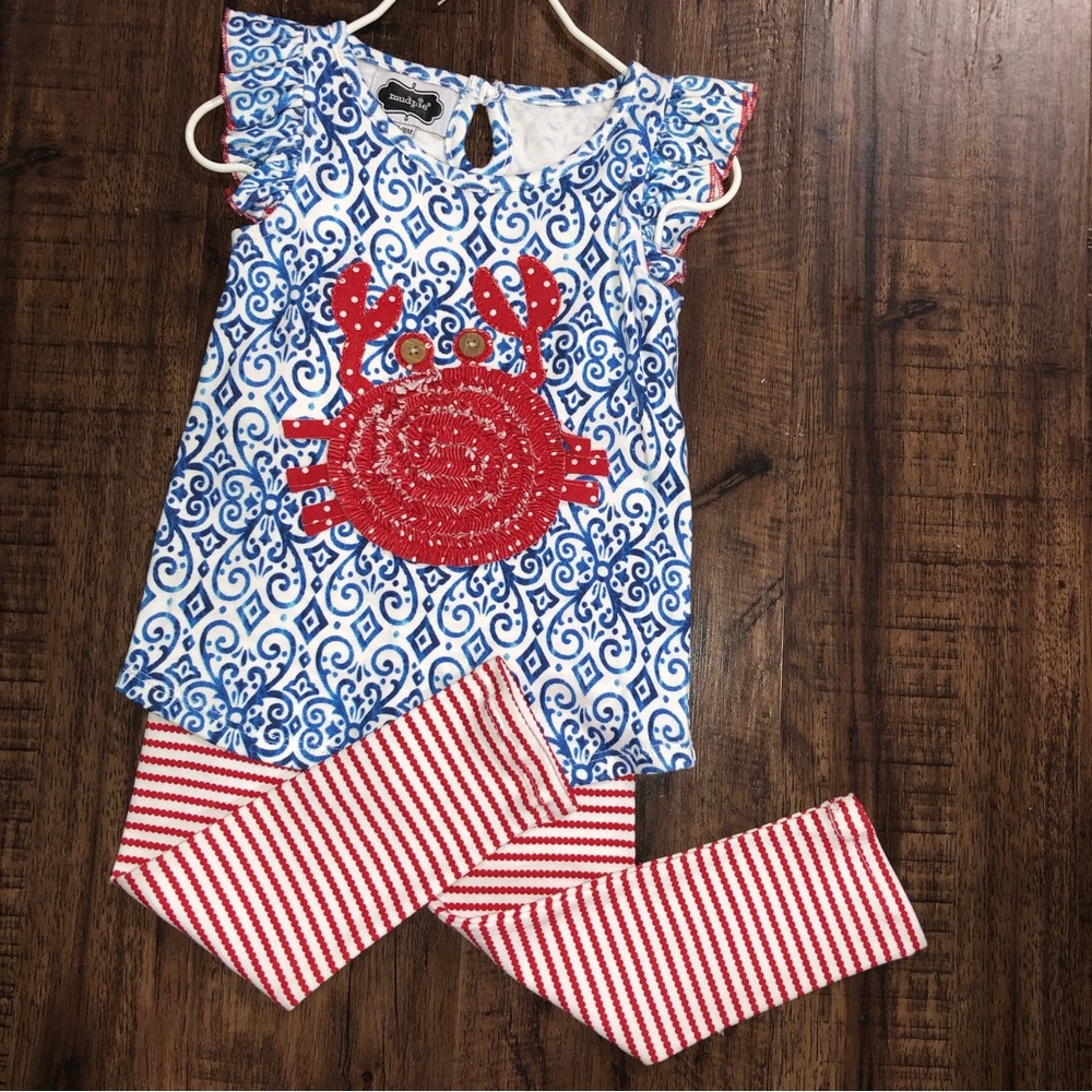 Mudpie Crab Outfit